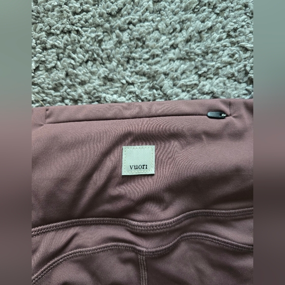 Vuori Stride Leggings Chestnut Small - Picture 6 of 7